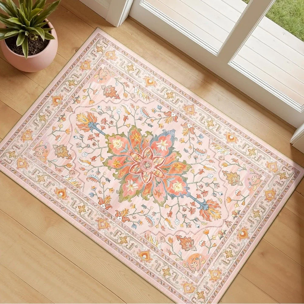 New- BOHO Area Rugs 2'x3' Kitchen Rugs Entry Rug Small Rug